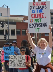 Rally por Bradley Manning